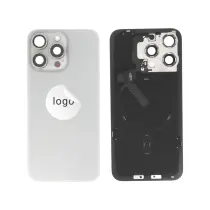 Vitre Arrière Complète Titane Naturel iPhone 15 Pro Max