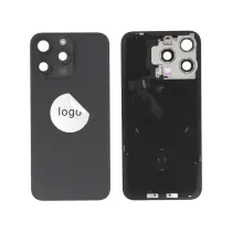 Vitre Arrière Complète Titane Noir iPhone 15 Pro Max