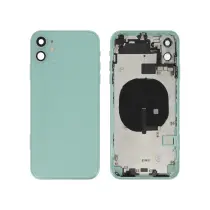 Vitre Arrière Complète Verte iPhone 11 - Sans Logo