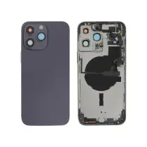Vitre Arrière Complete Violet Intense iPhone 14 Pro Max - Sans Logo