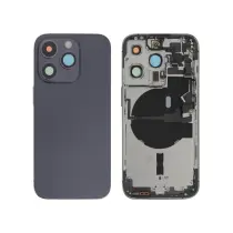 Vitre Arrière Complete Violet Intense iPhone 14 Pro - Sans Logo
