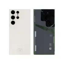 Vitre Arrière Crème Galaxy S23 Ultra (S918)