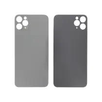 Vitre Arrière Grise Sidéral iPhone 11 Pro Max - Sans Logo