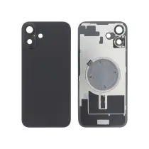Vitre Arrière Noire iPhone 16+ - Sans Logo