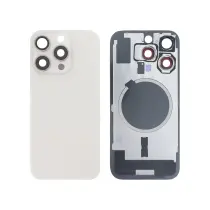 Vitre Arrière Titane Sable iPhone 16 Pro - Sans Logo