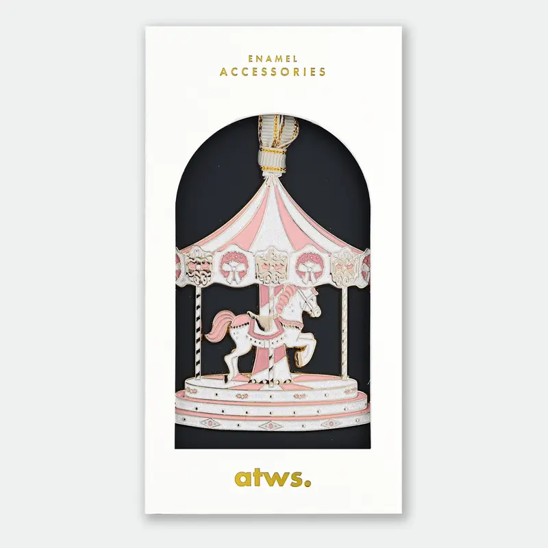 XMAS Merry Go-Round - Christmas ornament