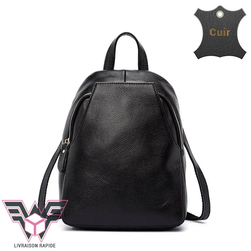 Zela petit sac à dos convertible cuir